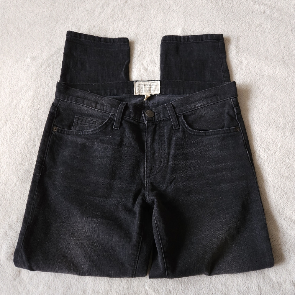 🇺🇸 CURRENT/ELLIOTT The Fling Slim Boyfriend Jean Size 25 - Picture 8 of 16